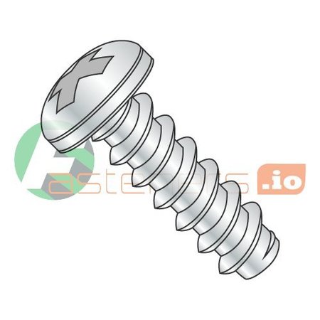 NEWPORT FASTENERS Self-Drilling Screw, #10 x 2-1/2 in, Zinc Plated Steel Pan Head Phillips Drive, 1250 PK 318989